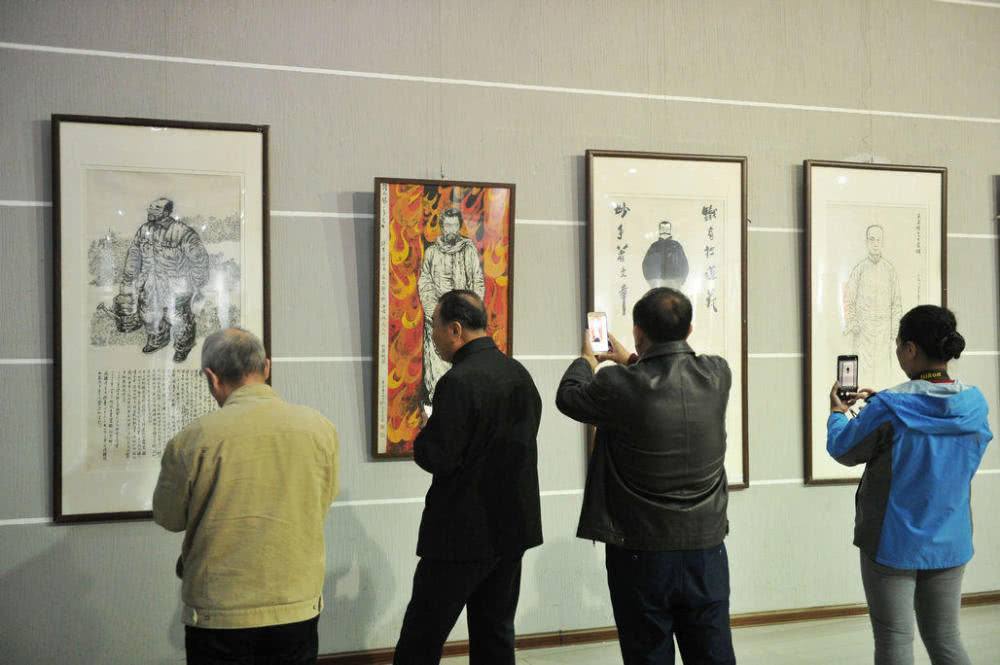 第一屆中韓書畫展在中華書畫研究院拉開帷幕