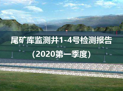 關(guān)于內(nèi)蒙古金山礦業(yè)有限公司尾礦庫(kù)監(jiān)測(cè)井1-4號(hào)檢測(cè)報(bào)告（2020第一季度）